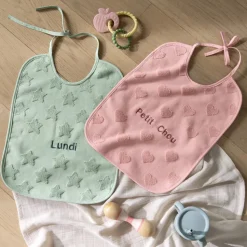 Store Bavoir coton Monjour sorbet Enfant Bavoirs & Mini-bavoirs|Nouveautés Bébénew