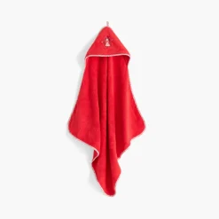 Cheap Cape de bain coton bio Mes rêves rouge tendre Enfant Capes De Bain