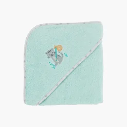 Store Cape de bain coton biologique Devine céladon Enfant Capes De Bain