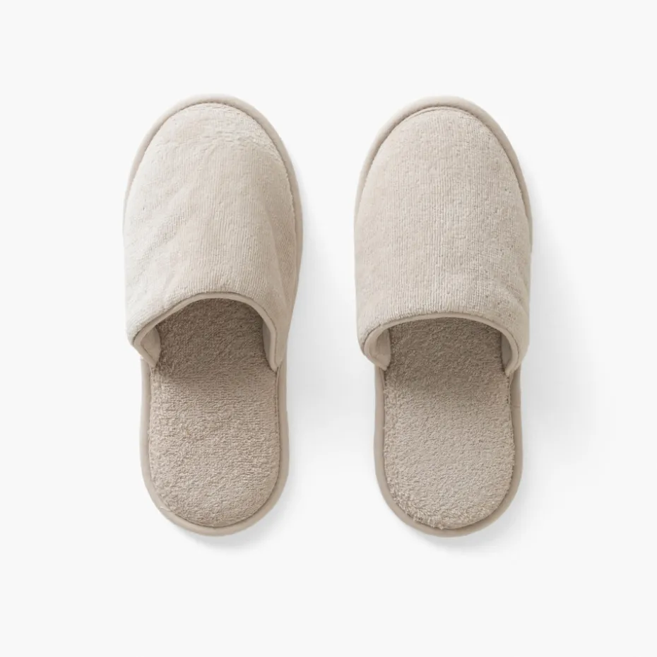 Store Chaussons mules homme coton Lola lin Femme Mules De Bain|Mules De Bain