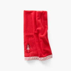 Cheap Drap de bain coton bio Mes rêves rouge tendre Enfant Draps De Bain