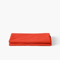 Best Sale Drap de lit percale de coton Neo safran Draps De Lit