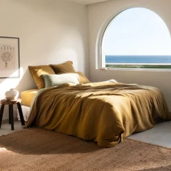 Best Drap housse gaze de coton Infini écorce et absynthe Draps Housse