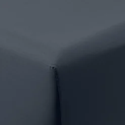 Best Drap housse satin de coton uni Prestige bleu nuit Draps Housse