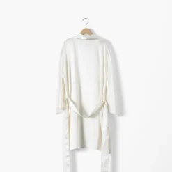 Cheap Déshabillé kimono en soie de mûrier Beauté ivoire Femme Coffrets Cadeaux|Capsule Soienew