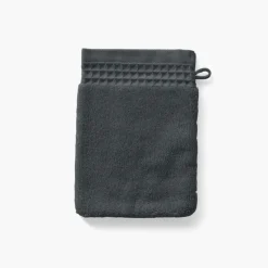 Cheap Gant de toilette bouclette de coton biologique Source fusain Gants De Toilette