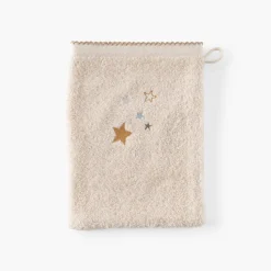 Best Sale Gant de toilette coton bio Bienvenue naturel Enfant Nouveautés Bébénew|Gants De Toilette