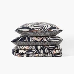 New Housse de couette coton bio réversible Ysée Housses De Couette