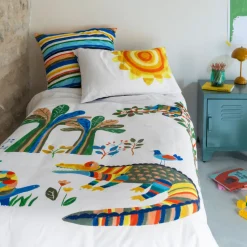 Cheap Housse de couette enfant coton bio Pinata Enfant Linge De Litbio|Housses De Couette