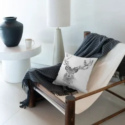 Best Sale Housse de coussin coton Elaphe Homme Housses De Coussin|Coffrets Cadeaux