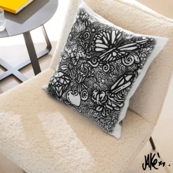 Fashion Housse de coussin coton Jakè x Homme Housses De Coussin|Coffrets Cadeaux