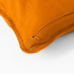 Outlet Housse de coussin lin lavé Songe curcuma Housses De Coussin