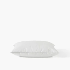 Sale Oreiller carré moelleux duvet de canard Neige Oreillers