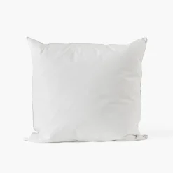 Sale Oreiller carré moelleux duvet de canard Neige Oreillers