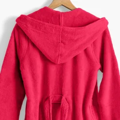 Best Sale Peignoir ado fille coton moelleux Julia hibiscus Enfant Peignoirs 10 Ans - 16 Ans