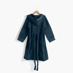 Outlet Peignoir ado garcon coton moelleux Hugo bleu Enfant Peignoirs 10 Ans - 16 Ans