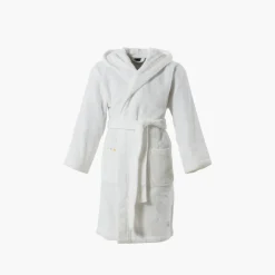 Best Sale Peignoir enfant bouclette de coton biologique Cocon blanc Enfant Peignoirs 12 Mois - 10 Ans