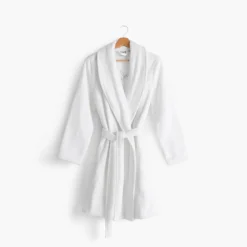 Clearance Peignoir femme bouclette de coton col châle Eloges Femme Peignoirs Femme