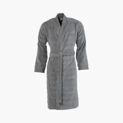 Cheap Peignoir homme coton col kimono Grizzli gris Homme Peignoirs Homme