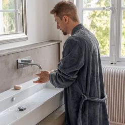 Best Peignoir homme coton moelleux Roméo arabica Homme Coffrets Cadeaux|Peignoirs Homme