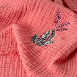 Best Plaid gaze de coton Aruba pétale Enfant Accessoires