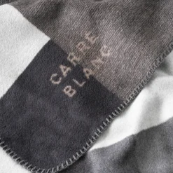 Outlet Plaid Tignes gris Homme Coffrets Cadeaux|Plaids Et Couvre-lits