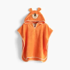 Discount Poncho enfant coton bio à capuche Safari Enfant Ponchos
