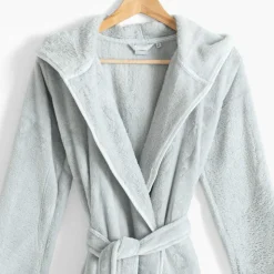 Fashion Robe de chambre ado polaire à capuche Elsa Enfant Robes De Chambre