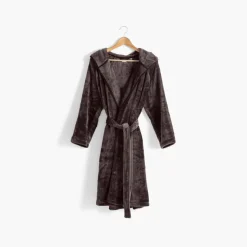 Best Sale Robe de chambre ado polaire à capuche Gaspard Enfant Robes De Chambre