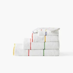 Best Serviette invité coton Rosella blanc Serviettes Invité