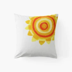 Cheap Taie d'oreiller carrée coton bio Pinata Enfant Linge De Litbio|Taies D'oreiller