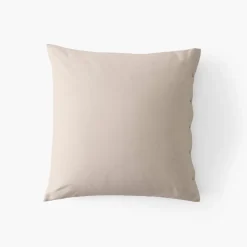 Best Sale Taie d'oreiller carrée satin de coton lavé bio Quartz dune Femme Coffrets Cadeaux|Taies D’oreiller