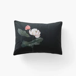 Best Sale Taie d'oreiller rectangulaire coton Lotus Taies D’oreiller