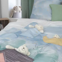 Cheap Taie d'oreiller rectangulaire pur coton Skog Enfant Taies D'oreiller