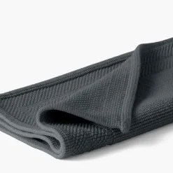 Cheap Tapis de bain bouclette de coton biologique Source fusain Tapis De Bain