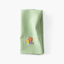New Torchon coton nid d'abeille Joya vert prairie Torchons & Essuie-mains