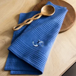 Outlet Torchon coton nid d'abeille Symphony indigo Torchons & Essuie-mains