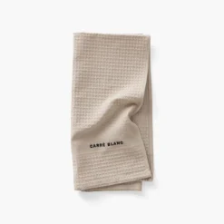 Clearance Torchon de cuisine coton Signature grège Femme Torchons & Essuie-mains|Coffrets Cadeaux