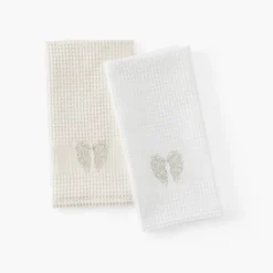 Cheap Torchon de cuisine coton Angel blanc Femme Coffrets Cadeaux|Torchons & Essuie-mains
