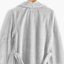 Best Veste polaire femme Elena gris clair Femme Coffrets Cadeaux|Robes De Chambre Femme